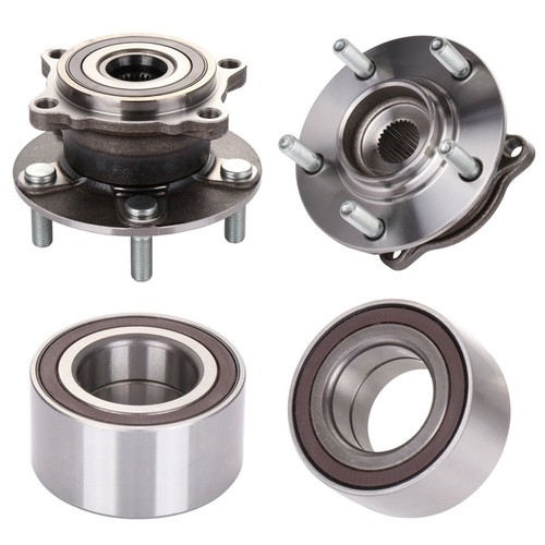 Wheel hub bearings - 4x, front